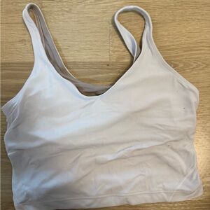 White Lululemon align tank #activewear size 6